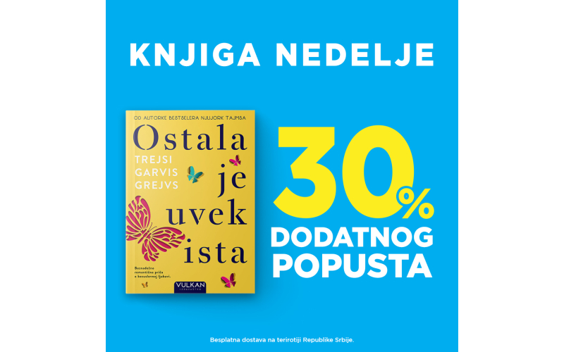 „Ostala je uvek ista“ Trejsi Garvis Grejvs – knjiga nedelje Vulkan izdavaštva