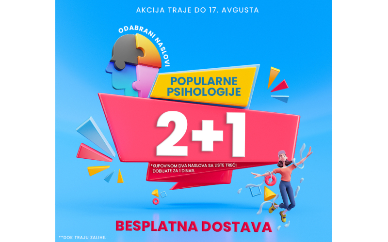 Neodoljiva ponuda za ljubitelje popularne psihologije: Kupiš 2, čitaš 3 Vulkan knjige