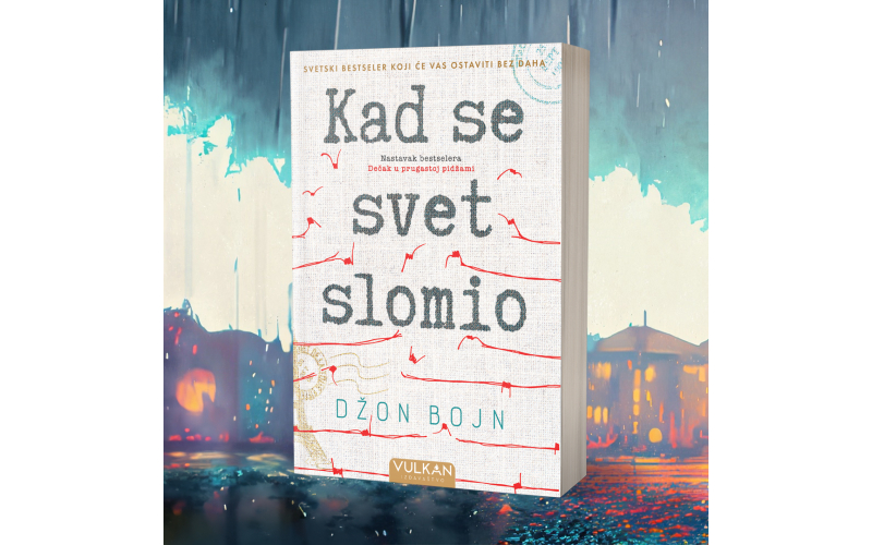 Snažna priča o tajnama i iskupljenju: „Kad se svet slomio“ Džona Bojna uskoro u prodaji