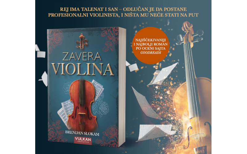 Istorijski triler Brendana Slokama „Zavera violina“ uskoro u prodaji