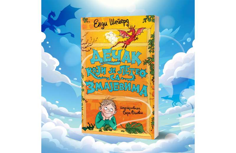 Novi roman Endi Šeperd „Dečak koji je leteo sa zmajevima“ u prodaji