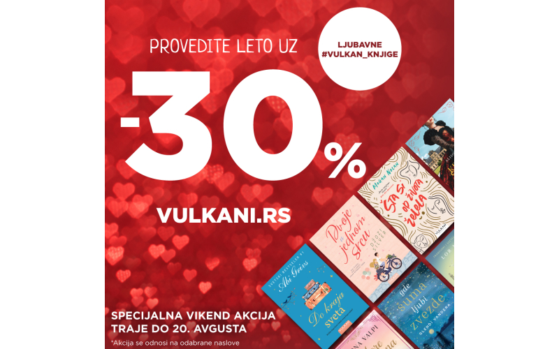 Specijalna vikend akcija: Provedite leto uz ljubavne Vulkan knjige