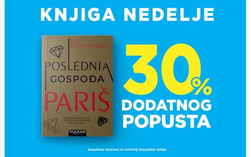 Vrhunski psihološki triler „Poslednja gospođa Pariš“ – knjiga nedelje Vulkan izdavaštva