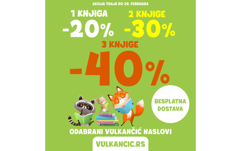 Neodoljiva Vulkančić akcija – popusti i do 40%