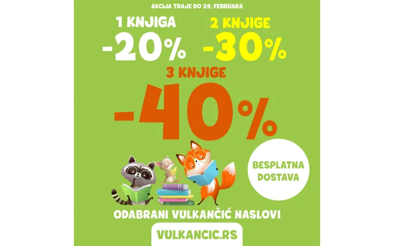 Neodoljiva Vulkančić akcija – popusti i do 40%