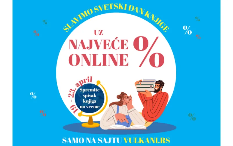 Velika Vulkanova akcija povodom Svetskog dana knjige