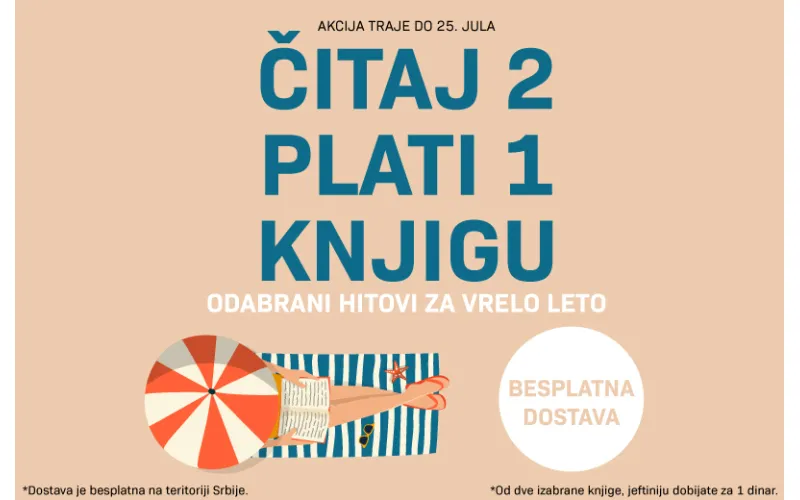 Hitovi za vrelo leto: Plati jednu, čitaj dve knjige Vulkan izdavaštva