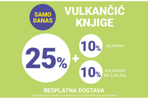 Vulkančić knjige na specijalnoj sajamskoj onlajn-akciji