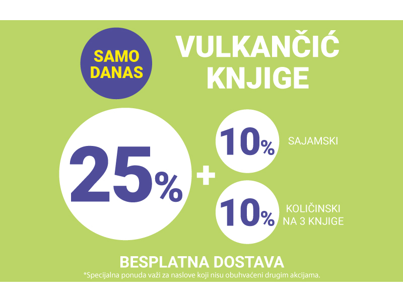 Vulkančić knjige na specijalnoj sajamskoj onlajn-akciji