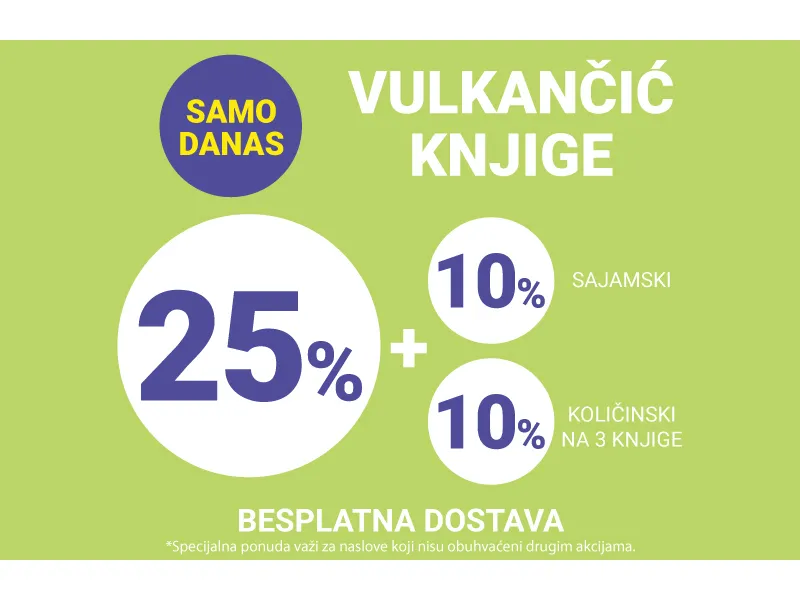 Vulkančić knjige na specijalnoj sajamskoj onlajn-akciji