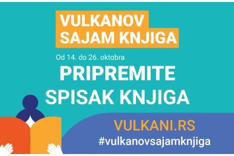 Odbrojavanje do Vulkanovog sajma knjiga je počelo!
