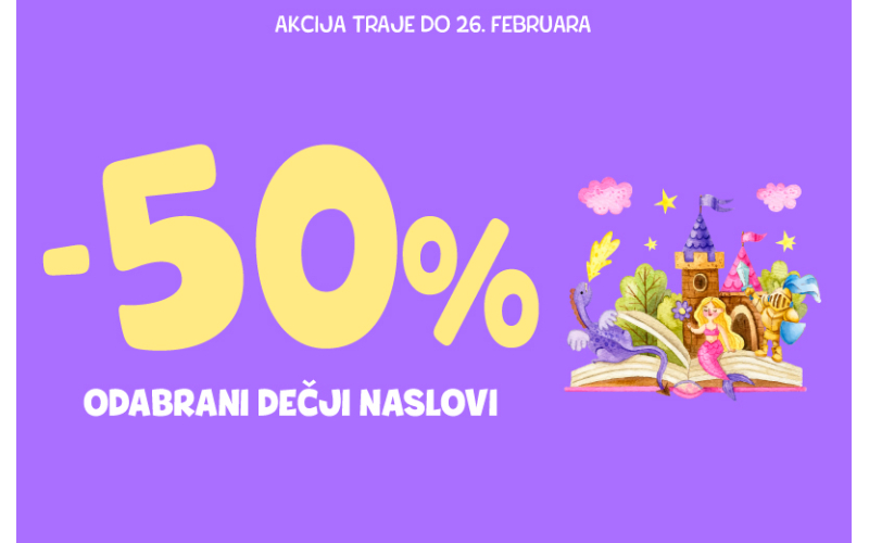 Odabrane Vulkančić knjige na 50% popusta