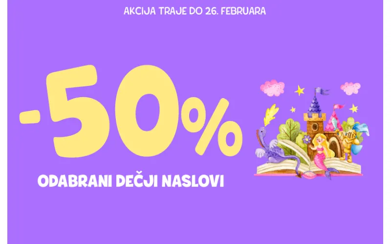 Odabrane Vulkančić knjige na 50% popusta