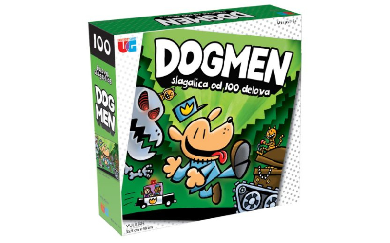 Dogmen: Pušten s lanca - slagalica od 100 delova