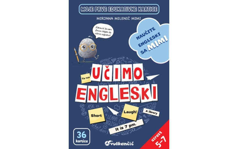 Zrnce kartice - Učimo engleski 5-7