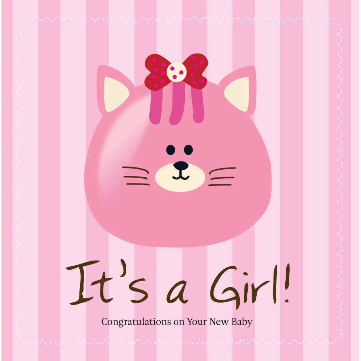 ČESTITKA - IT’ S A GIRL 