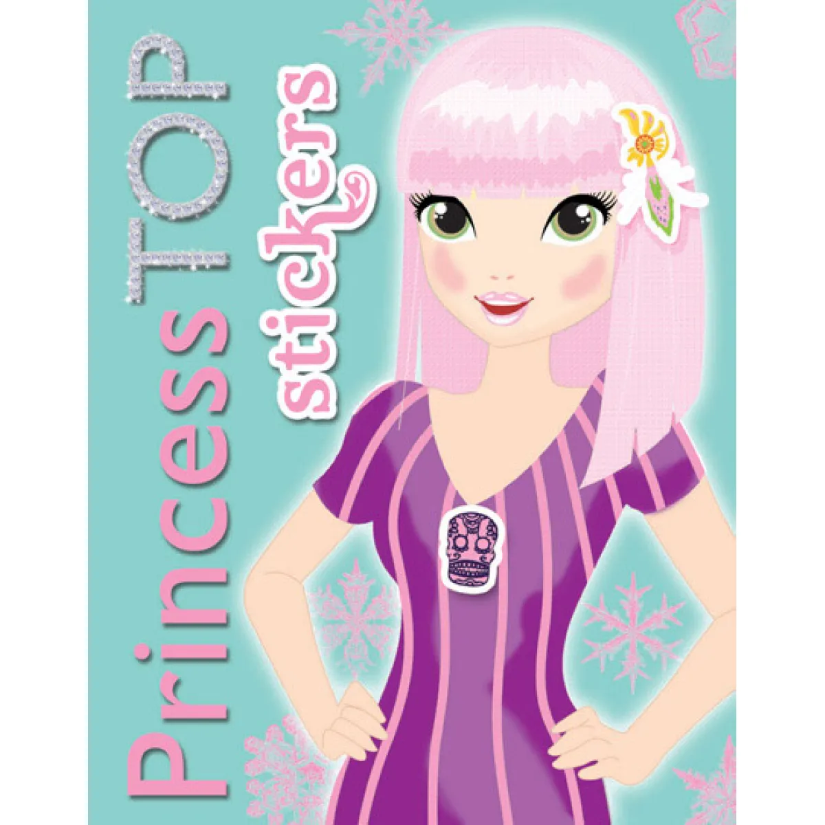 TOP PRINCESS - STICKERS ZELENA 