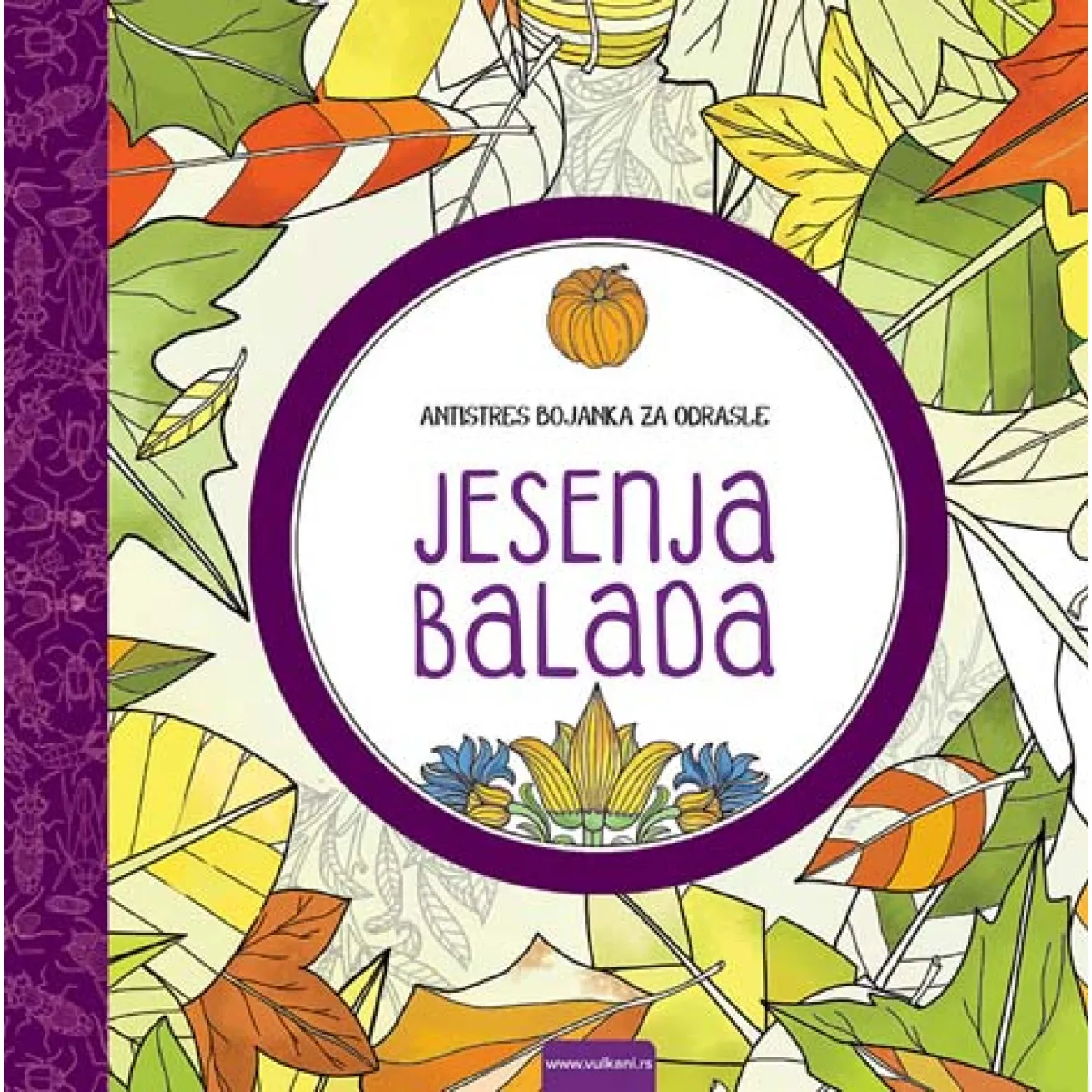 JESENJA BALADA - ANTISTRES BOJANKA ZA ODRASLE 