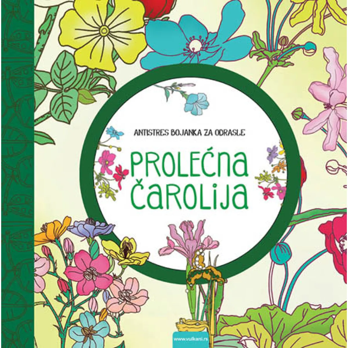 PROLEĆNA ČAROLIJA - ANTISTRES BOJANKA ZA ODRASLE 