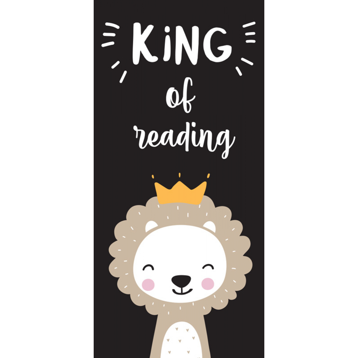 BUKMARKER VB044 - KING OF READING