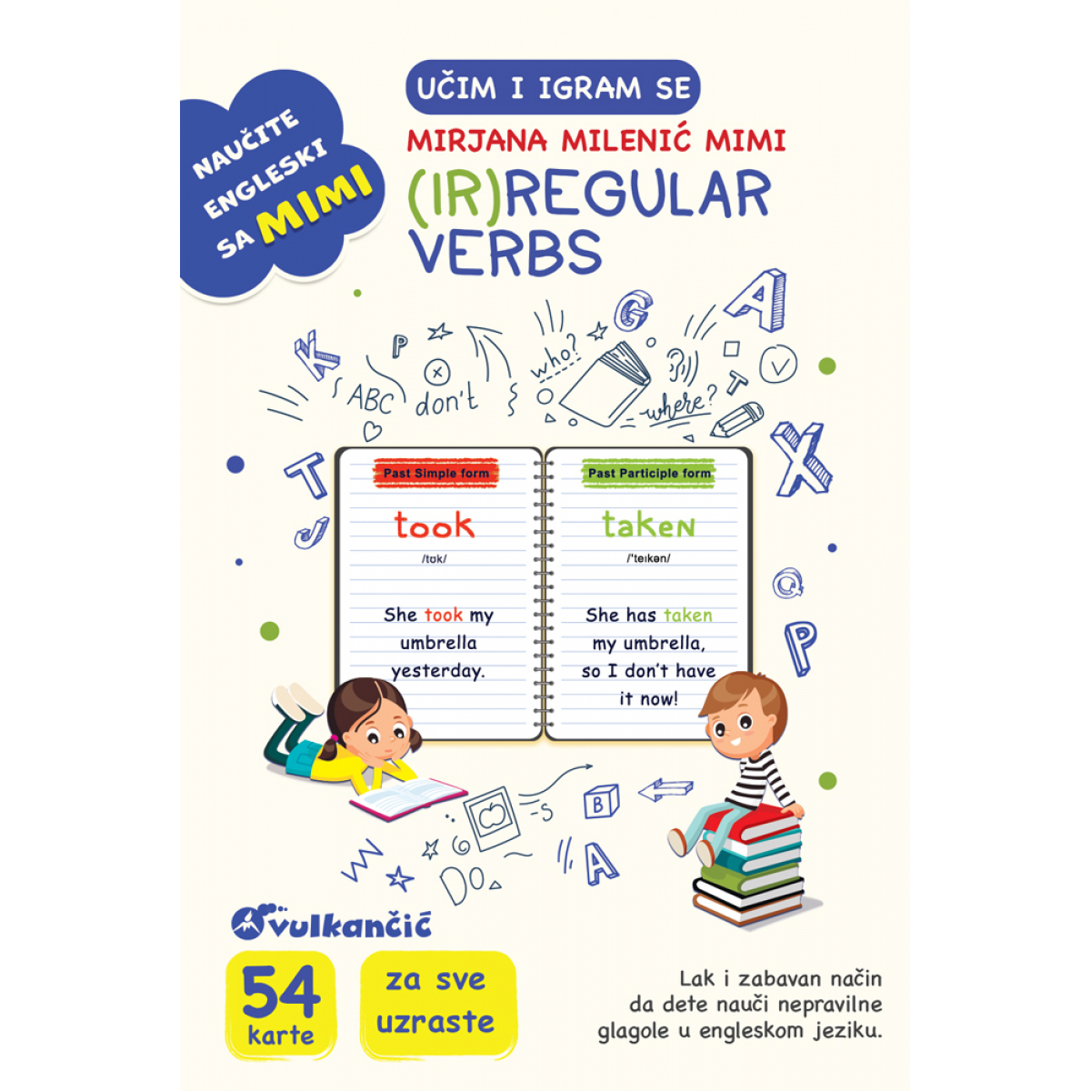 UČIM I IGRAM SE - (IR)REGULAR VERBS – KARTE