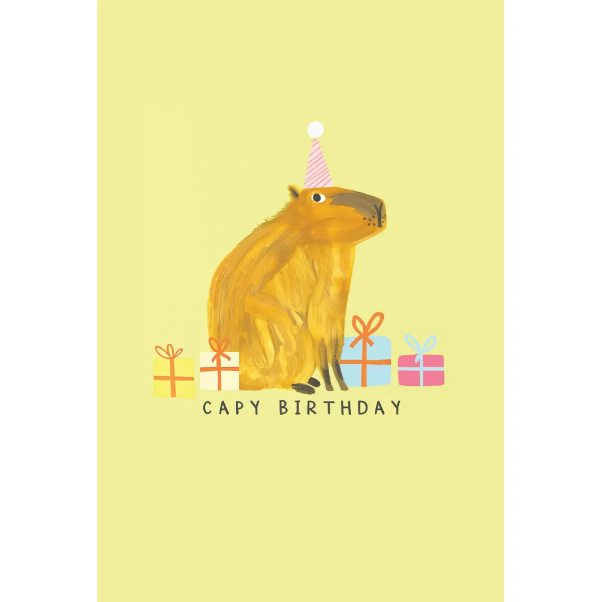 ČESTITKA - CAPY BIRTHDAY 