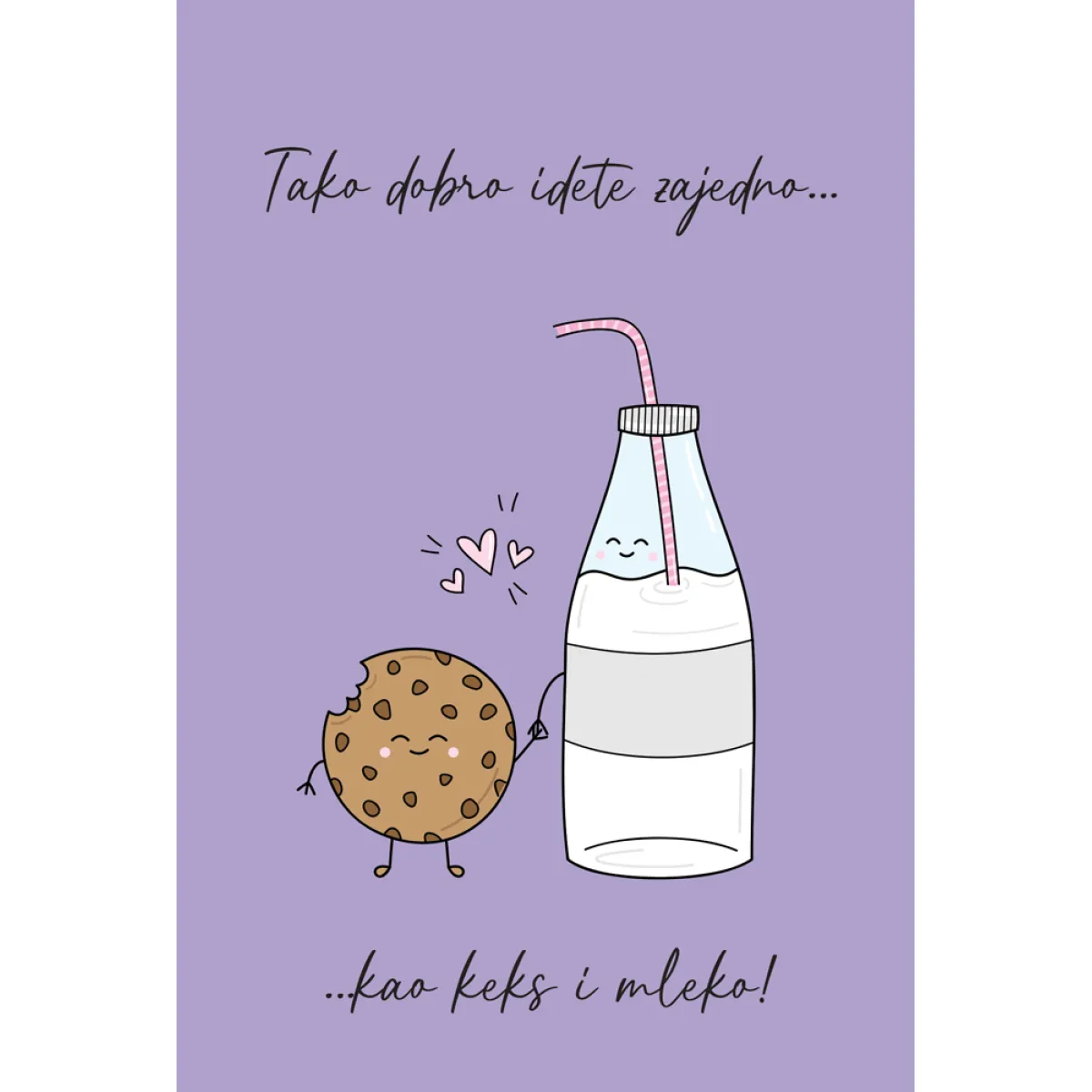 ČESTITKA - DOBRO IDETE ZAJEDNO 