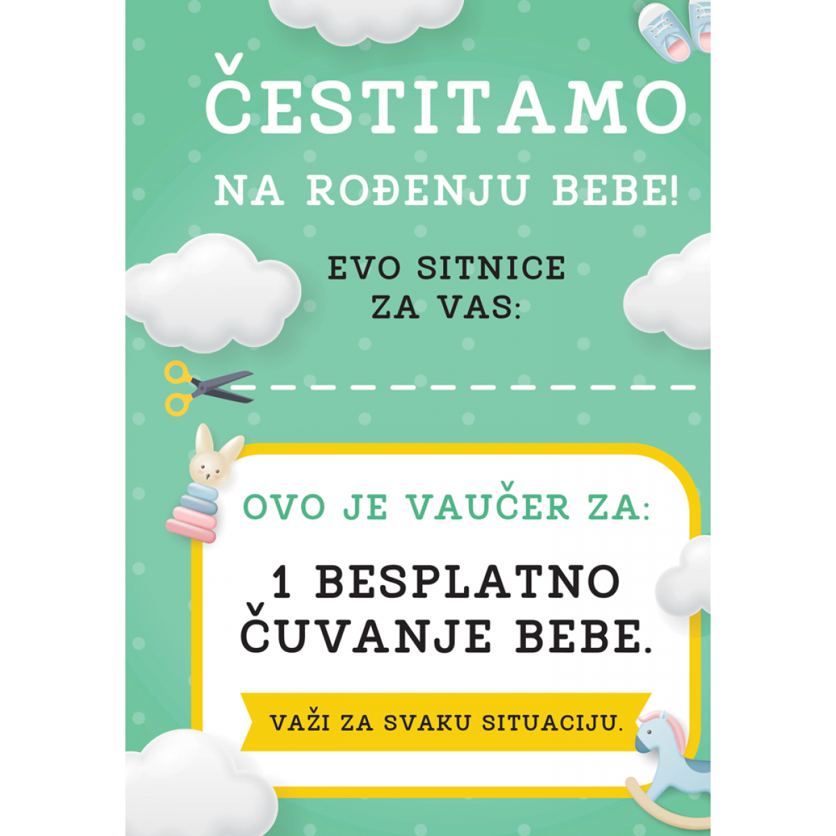 ROĐENJE DETETA - KUPON