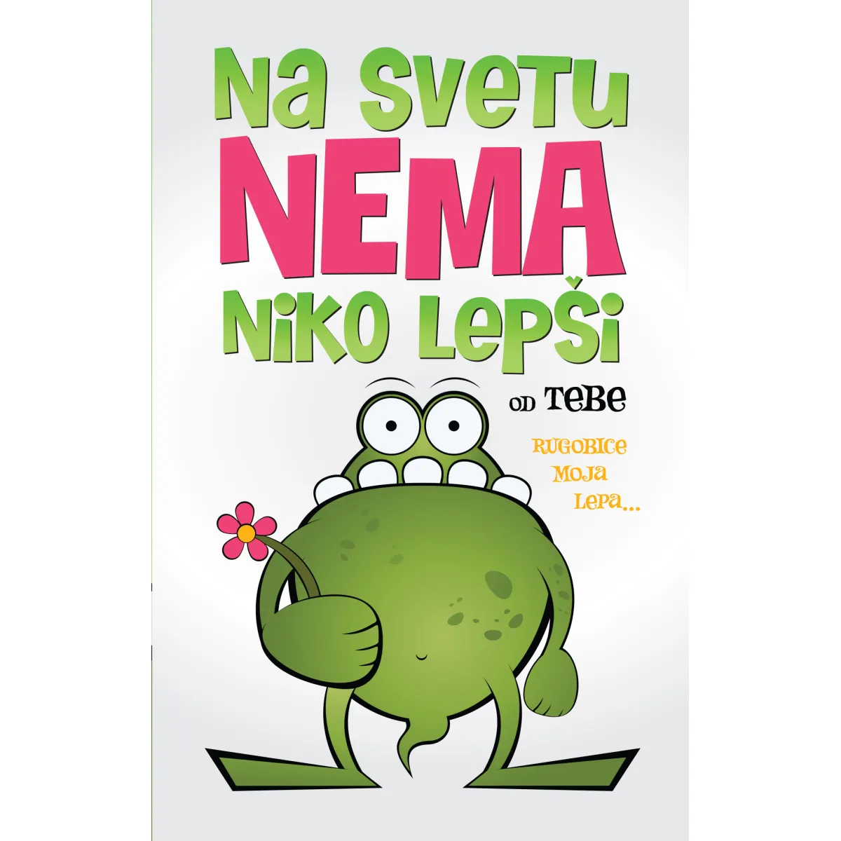 ČESTITKA - NA SVETU NEMA NIKO LEPŠI OD TEBE 