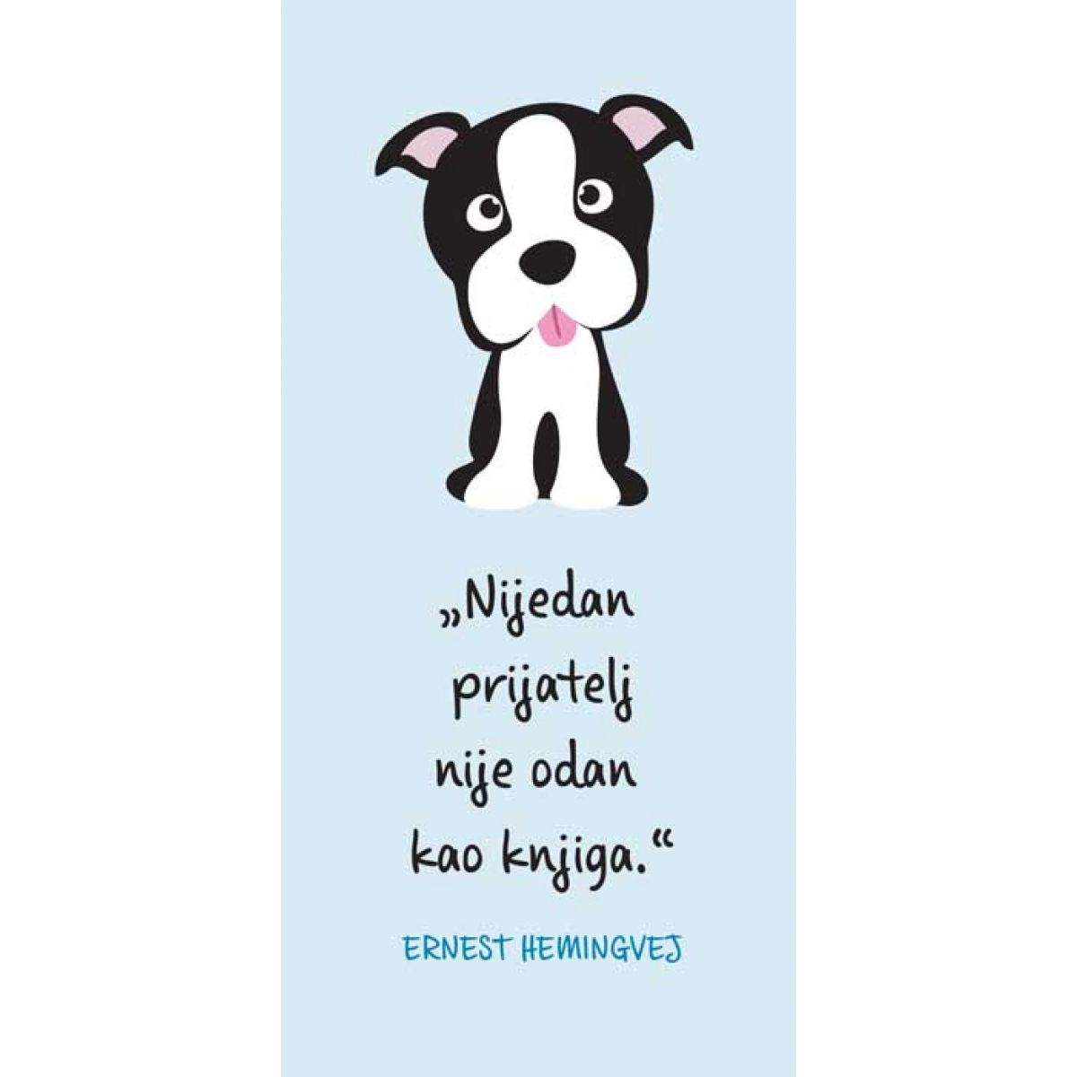 BUKMARKER VB011 - NIJEDAN PRIJATELJ NIJE ODAN KAO KNJIGA