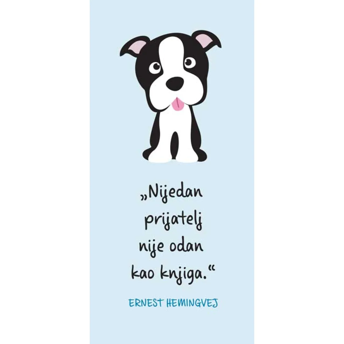 BUKMARKER VB011 - NIJEDAN PRIJATELJ NIJE ODAN KAO KNJIGA 