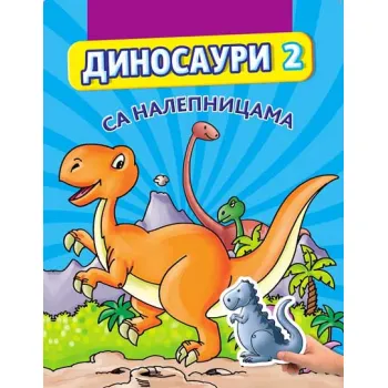 DINOSAURI SA NALEPNICAMA 2 