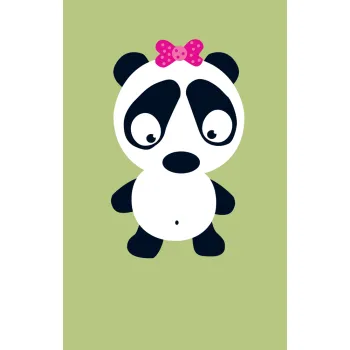 ČESTITKA - OZDRAVI BRZO - PANDA 