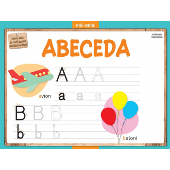 PIŠI-BRIŠI: ABECEDA