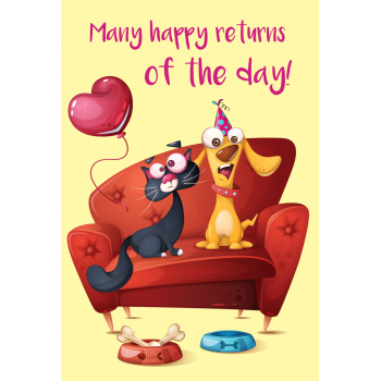 HAPPY BIRTHDAY - MANY HAPPY RETURNS OF THE DAY! 