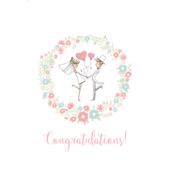 ČESTITKA - Congratulations - Mladenci 