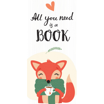 BUKMARKER VB040 - ALL YOU NEED IS A BOOK 
