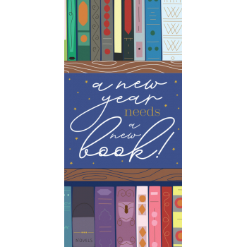 BUKMARKER VB051 - A NEW YEAR NEEDS A NEW BOOK! 