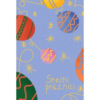 NOVOGODIŠNJA ČESTITKA - SREĆNI PRAZNICI 