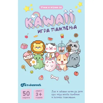 UČIM I IGRAM SE – KAWAII – IGRA PAMĆENJA – KARTE 