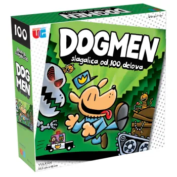 Dogmen slagalica od 100 delova: Pušten s lanca