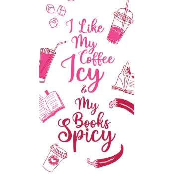 BUKMARKER - COFFEE ICY, BOOK SPICY 