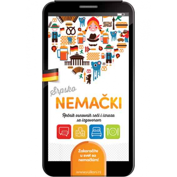 SRPSKO-NEMAČKI REČNIK OSNOVNIH REČI I IZRAZA SA IZGOVOROM 