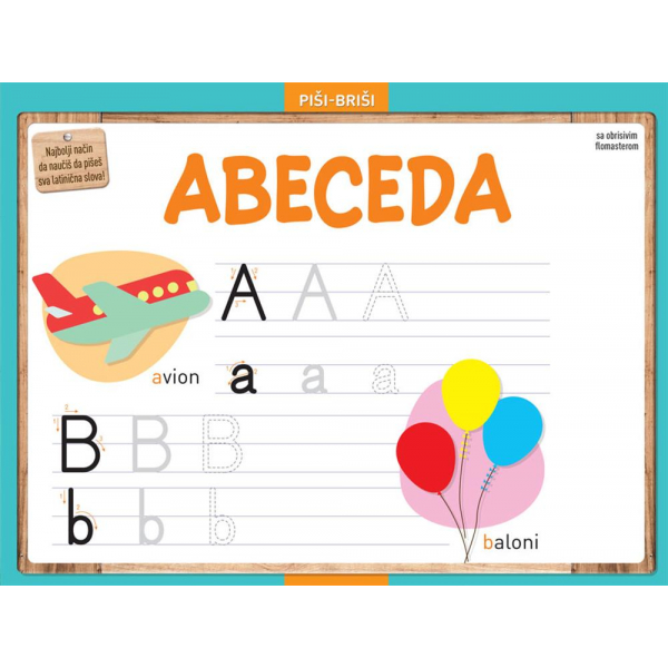 PIŠI-BRIŠI: ABECEDA 