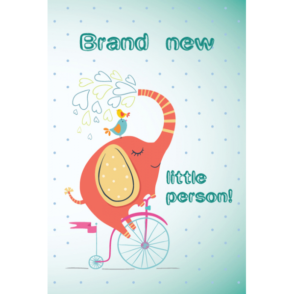 ČESTITKA - It’s a brand new little person! 