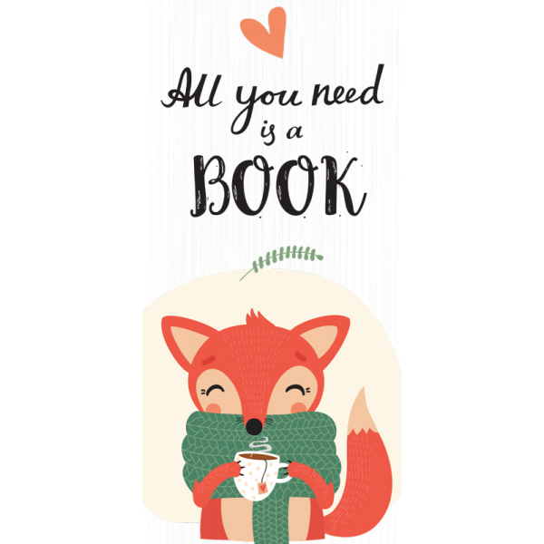 BUKMARKER VB040 - ALL YOU NEED IS A BOOK 