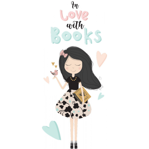 BUKMARKER VB043 - IN LOVE WITH BOOKS 
