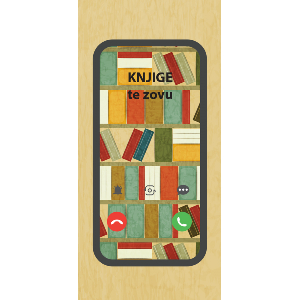 BUKMARKER VB058 Knjige te zovu 