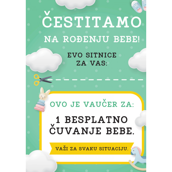 ROĐENJE DETETA - KUPON 