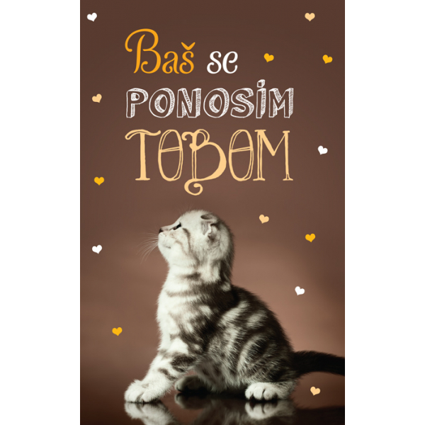 ČESTITKA - Baš se ponosim tobom 